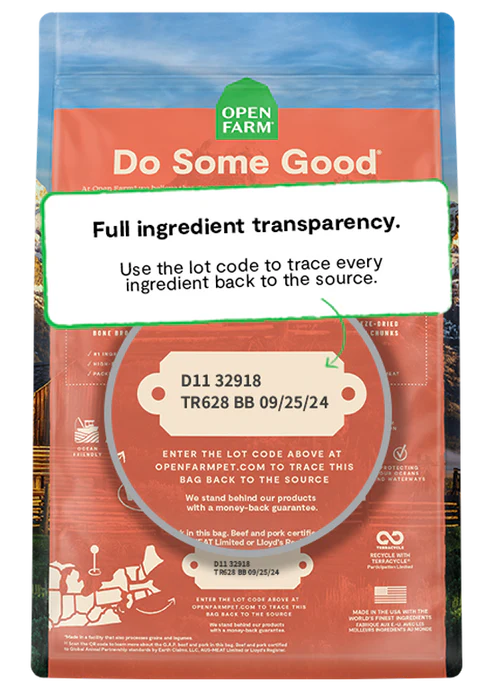 Open Farm Tide & Terrain Ancient Grains Rawmix for Dogs