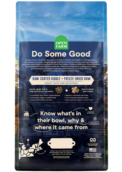 Open Farm Wild Ocean Grain-Free RawMix for Cats