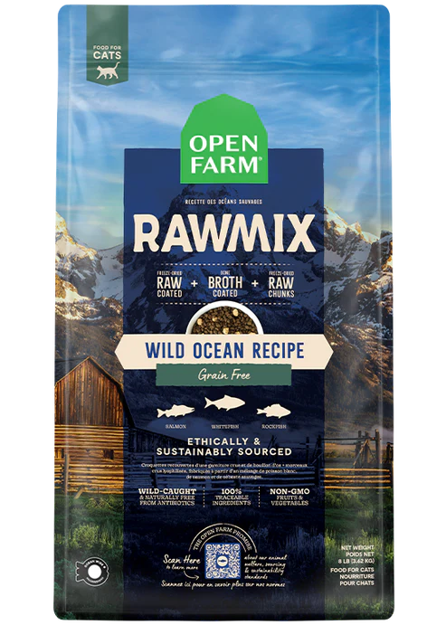 Open Farm Wild Ocean Grain-Free RawMix for Cats