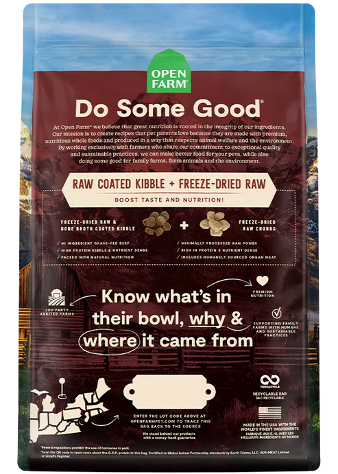 Open Farm Front Range Ancient Grains RawMix for Dogs
