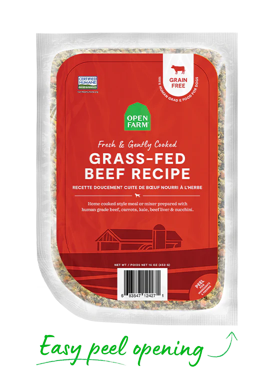 Open Farm Grass-Fed Beef Gently Cooked Recipe