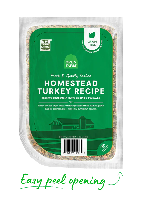 Open Farm Homestead Turkey Gently Cooked Recipe