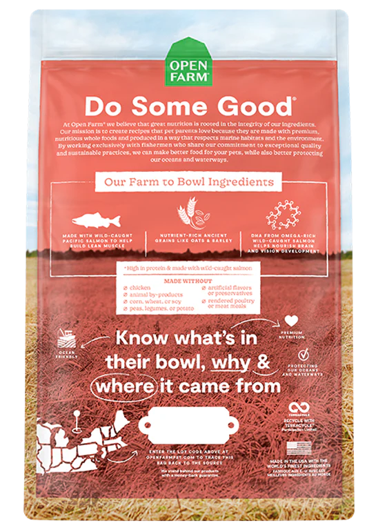 Open Farm Salmon & Ancient Grains Puppy Food