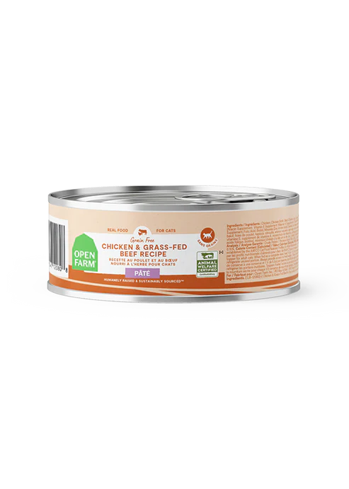 Open Farm Chicken & Grass-Fed Beef Pâté for Cats