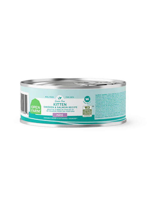 Open Farm Kitten Chicken & Salmon Pâté for Cats