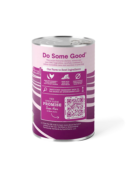 Open Farm Chicken & Salmon Pâté for Dogs