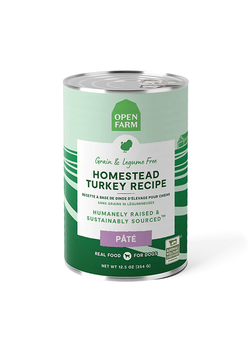 Open Farm Homestead Turkey Pâté for Dogs