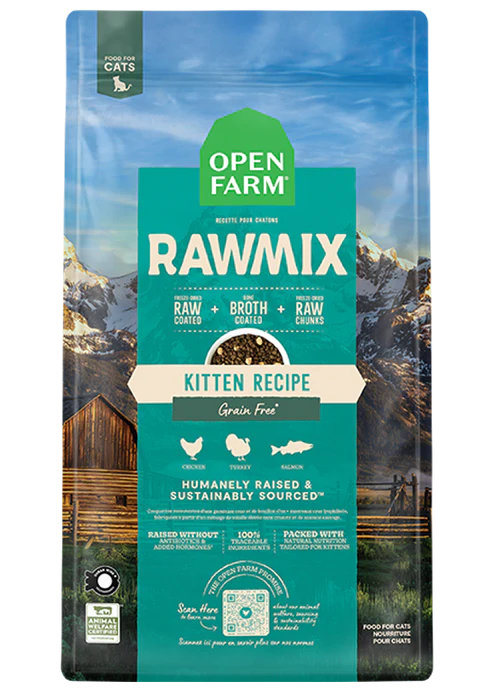 Open Farm Kitten Grain-Free Rawmix Recipe