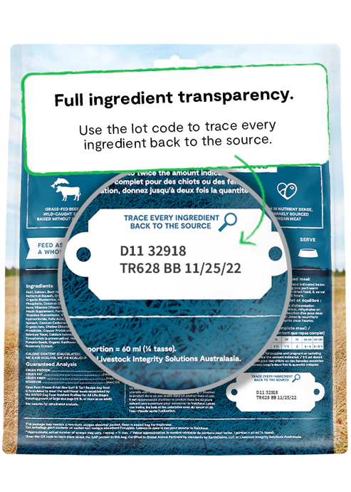 Open Farm Surf & Turf Freeze Dried Raw Dog Food
