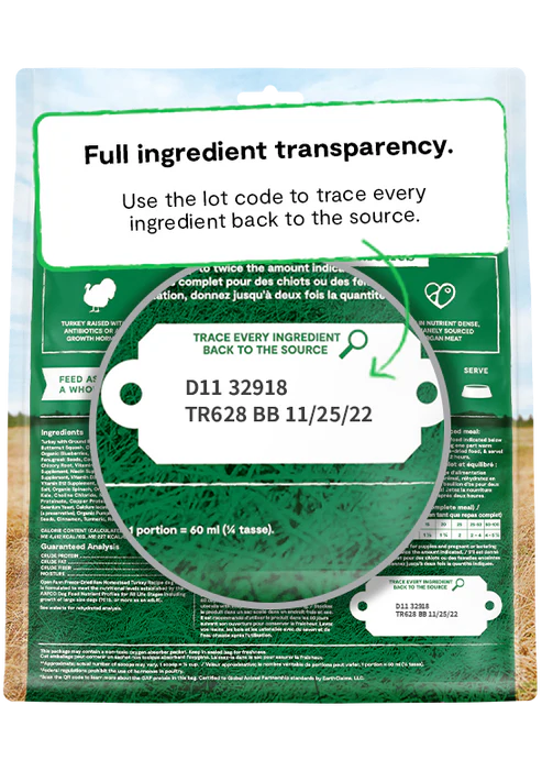 Open Farm Homestead Turkey Freeze Dried Raw Dog Food
