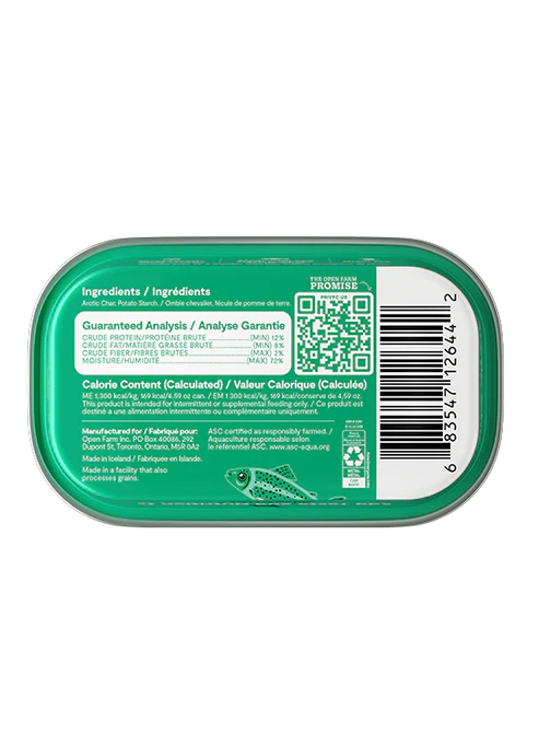 Open Farm Arctic Char Topper for Dogs