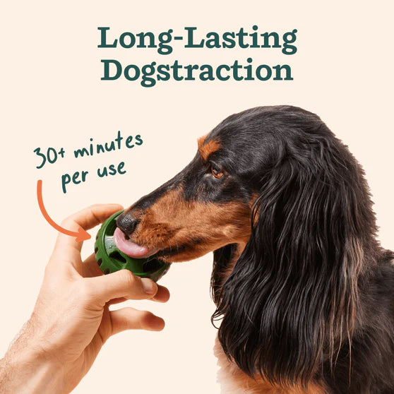 Woof Pupsicle -Long Lasting Refillable Dog Treat Dispenser Enrichment Toy