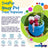 Honey Pot Durable PUP-X Rubber eCup Treat Dispenser & Enrichment Toy - Large