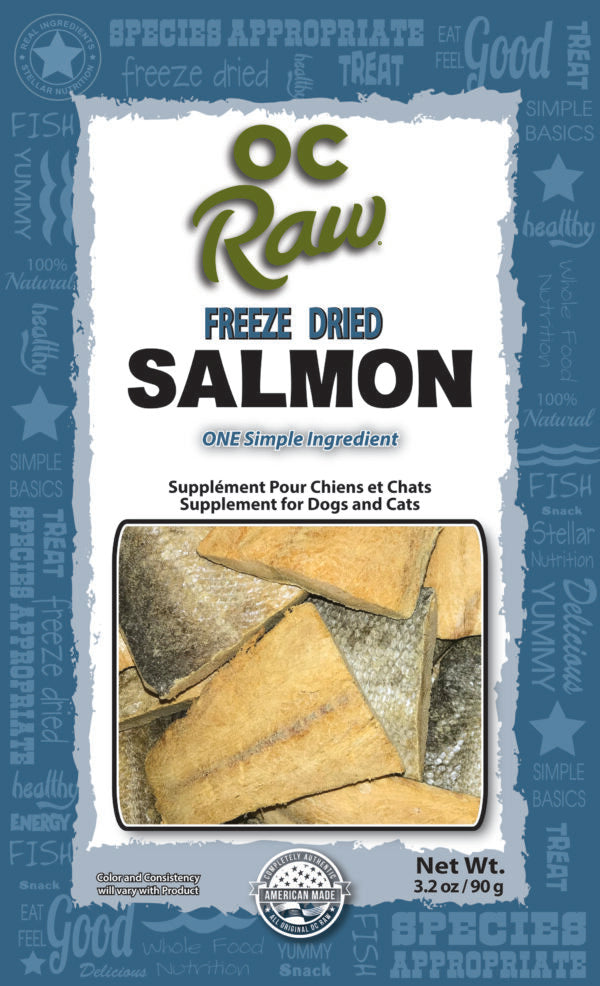 OC Raw Freeze Dried Salmon Treats