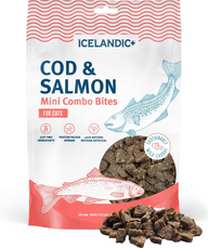 Cod & Salmon Mini Combo Bites Treats for Cats