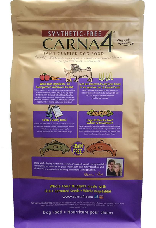 Carna4 All Life Stages Easy Chew Fish Formula Dog Food