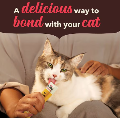 ACANA Lickables Chicken Recipe Healthy Digestion Cat Treats, 2.5 oz., Count of 5