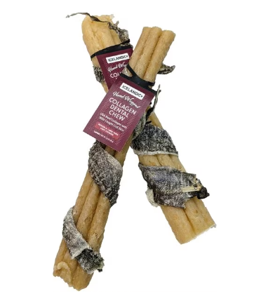 Icelandic + Collagen Dental Wrapped 8"