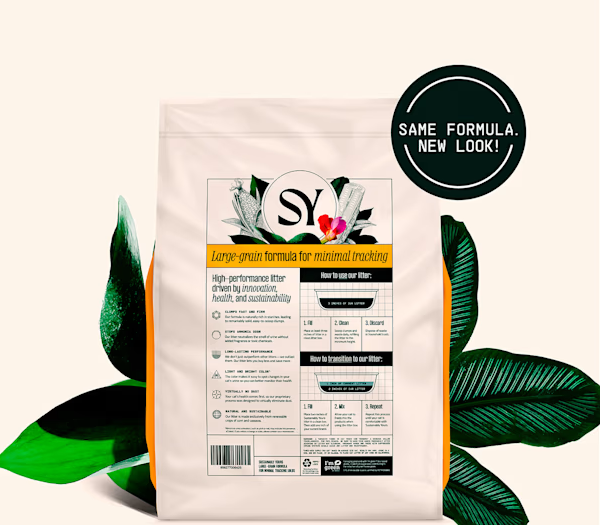 Sustainably Yours Cat Litter Large-grain Formula