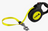 KONG Reflect Retractable Dog Leash, Medium, Black and Neon Yellow, 16-ft. Long