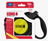 KONG Reflect Retractable Dog Leash, Medium, Black and Neon Yellow, 16-ft. Long