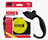 KONG Reflect Retractable Dog Leash, Medium, Black and Neon Yellow, 16-ft. Long