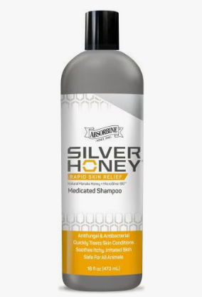 Silver Honey Rapid Skin Relief Medicated Dog & Cat Shampoo