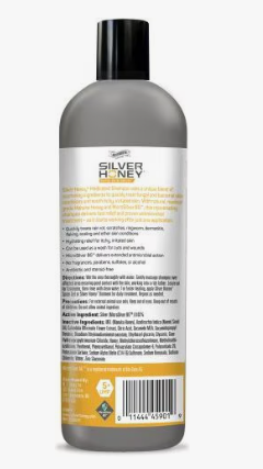 Silver Honey Rapid Skin Relief Medicated Dog & Cat Shampoo