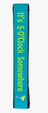 Multipet Margaritaville Leash Wrap "It's 5 O'Clock Somewhere" Dog Toy, Blue, 8-in