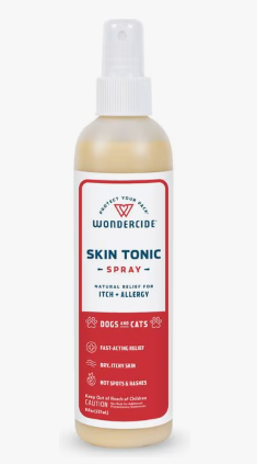 Wondercide Skin Tonic Itch + Allergy Relief with Essential Oils Dog & Cat Spray, 8-fl oz bottle