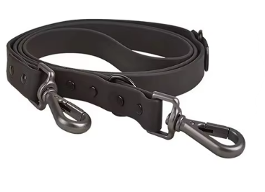 Black Biothane Dog Leash