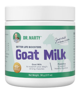 Dr. Marty Better Life Boosters Dehydrated Goat Milk Dog Food Supplement