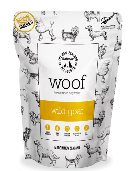 Woof Wild Goat Freeze Dried Treats