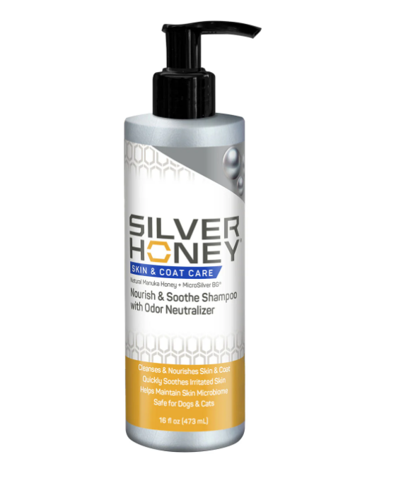 Silver Honey Skin & Coat Care Nourish & Soothe Shampoo with Odor Neutralizer