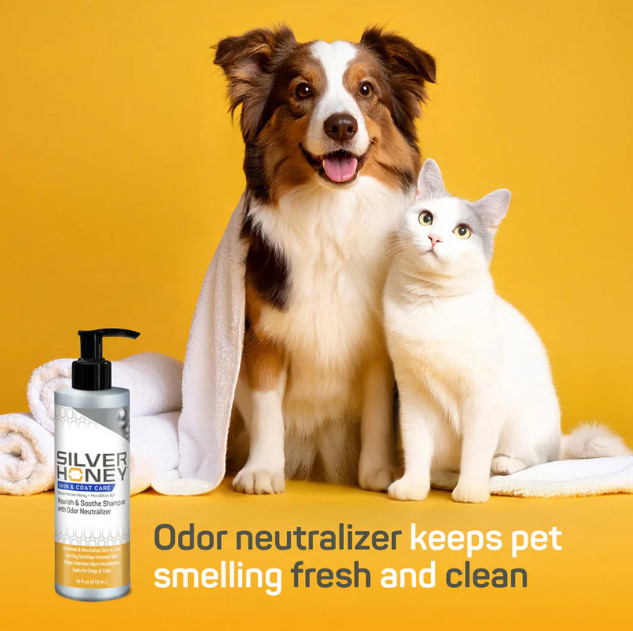 Silver Honey Skin & Coat Care Nourish & Soothe Shampoo with Odor Neutralizer