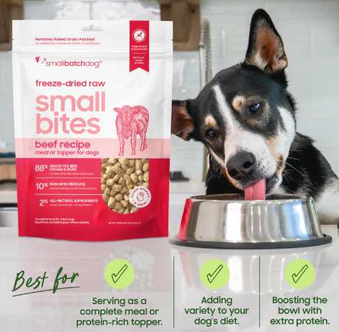 Smallbatch Duck Small Bites - Freeze Dried