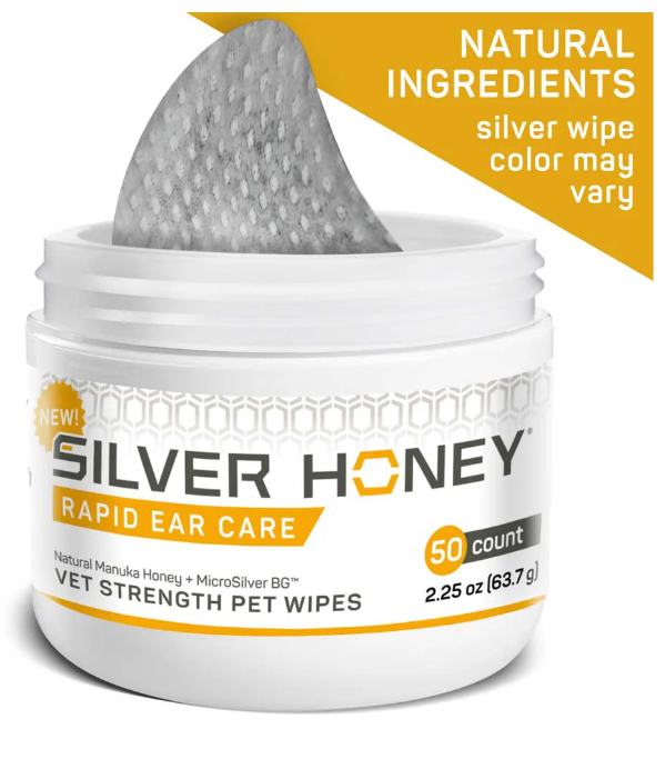 Rapid Ear Care Vet Strength Pet Wipes for Dogs and Cats