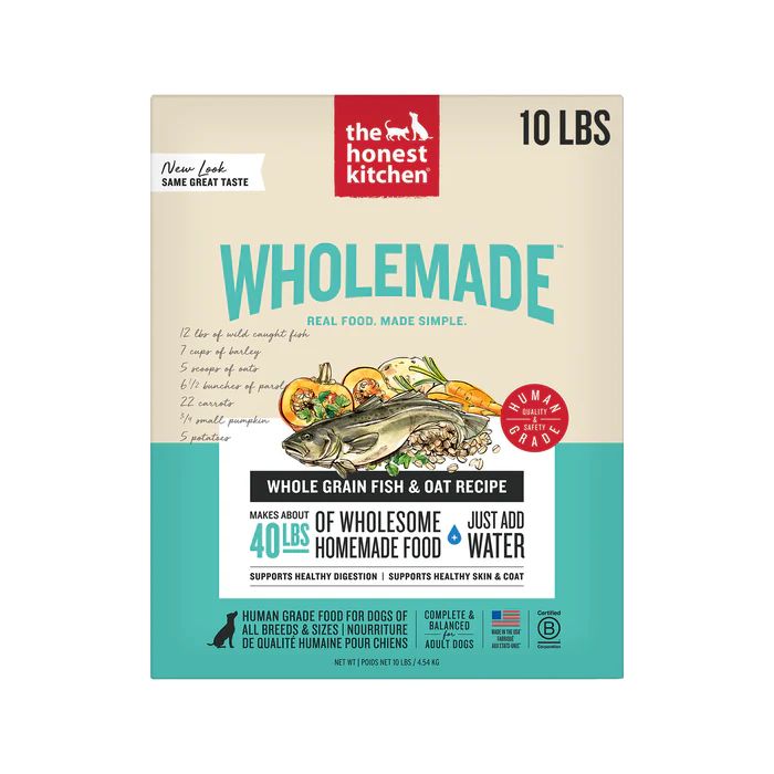 Honest Kitchen Wholemade Whole Grain Fish & Oat