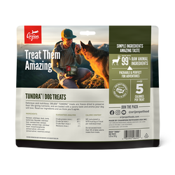 ORIJEN FREEZE DRED TUNDRA DOG TREATS