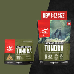 ORIJEN FREEZE DRED TUNDRA DOG TREATS