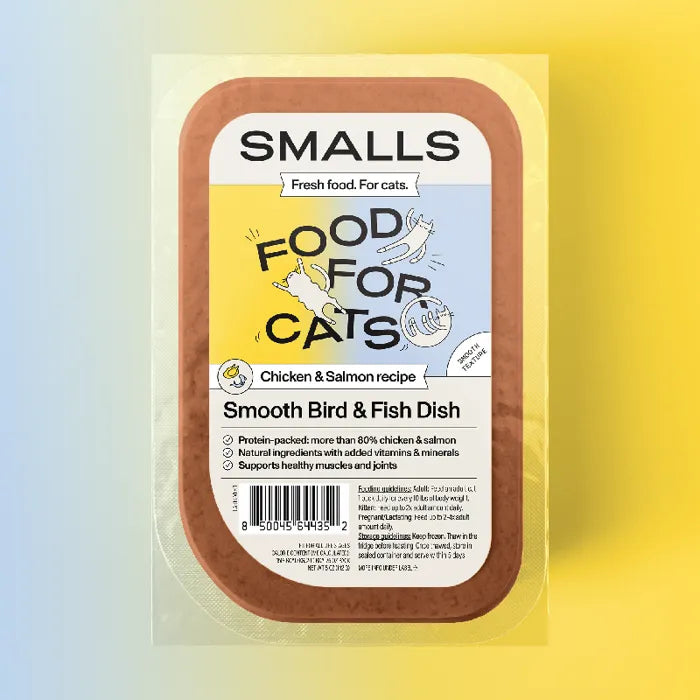Smalls Cat Gently Cooked Smooth Bird & Fish 5oz