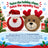 Squeaky Twin Pack Ball - Santa & Reindeer