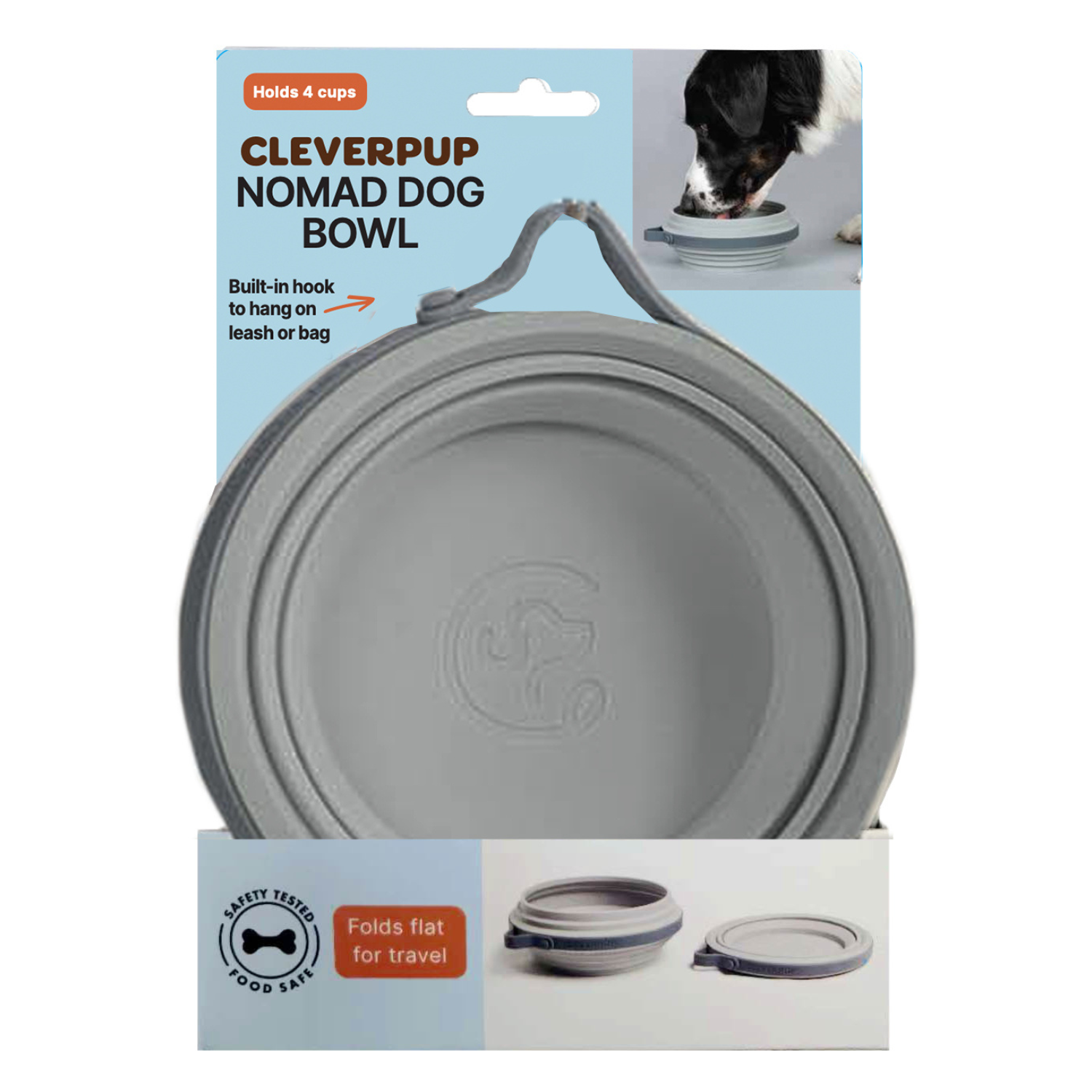 Nomad Collapsible Dog Bowl- Large