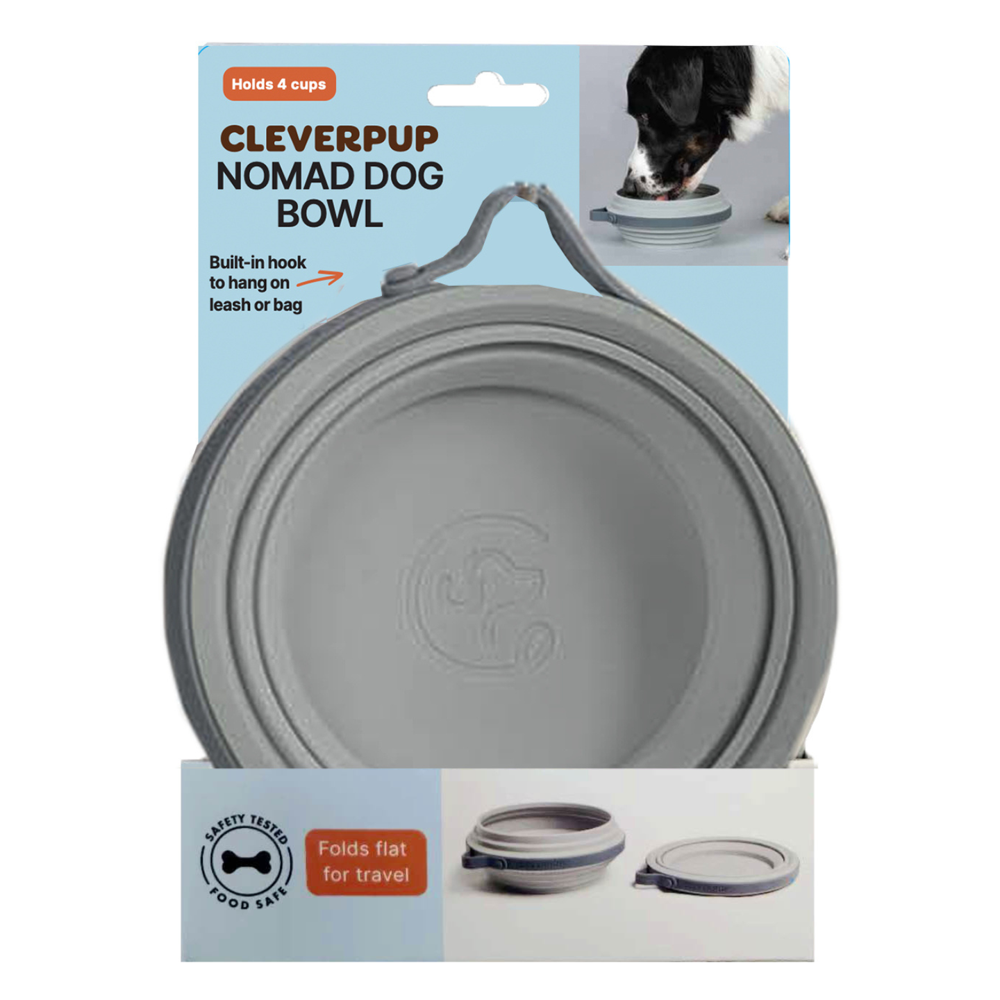 Nomad Collapsible Dog Bowl- Large