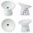 Tilted Stress Free Raised Cat Food Bowl