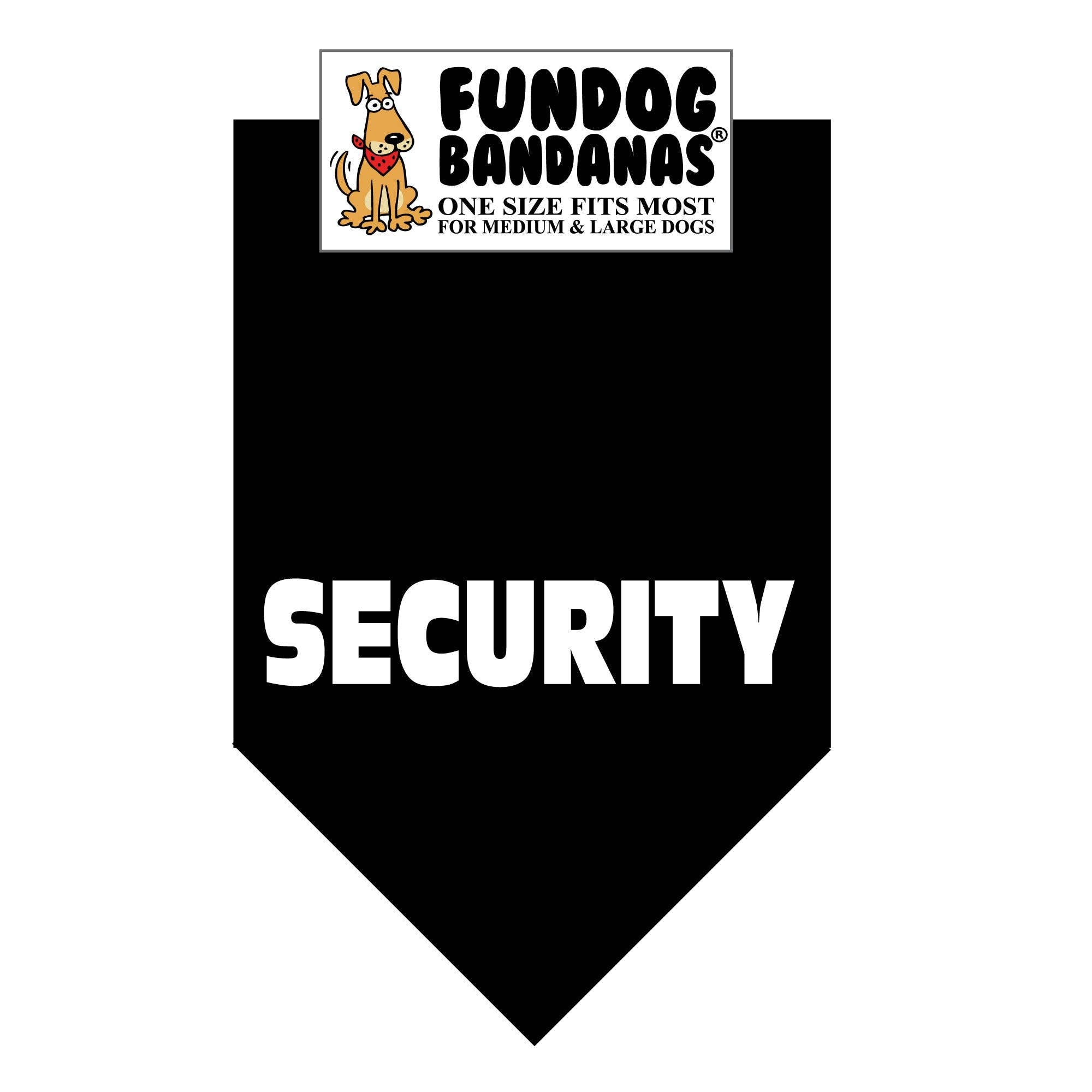 SECURITY Bandana for Dogs
