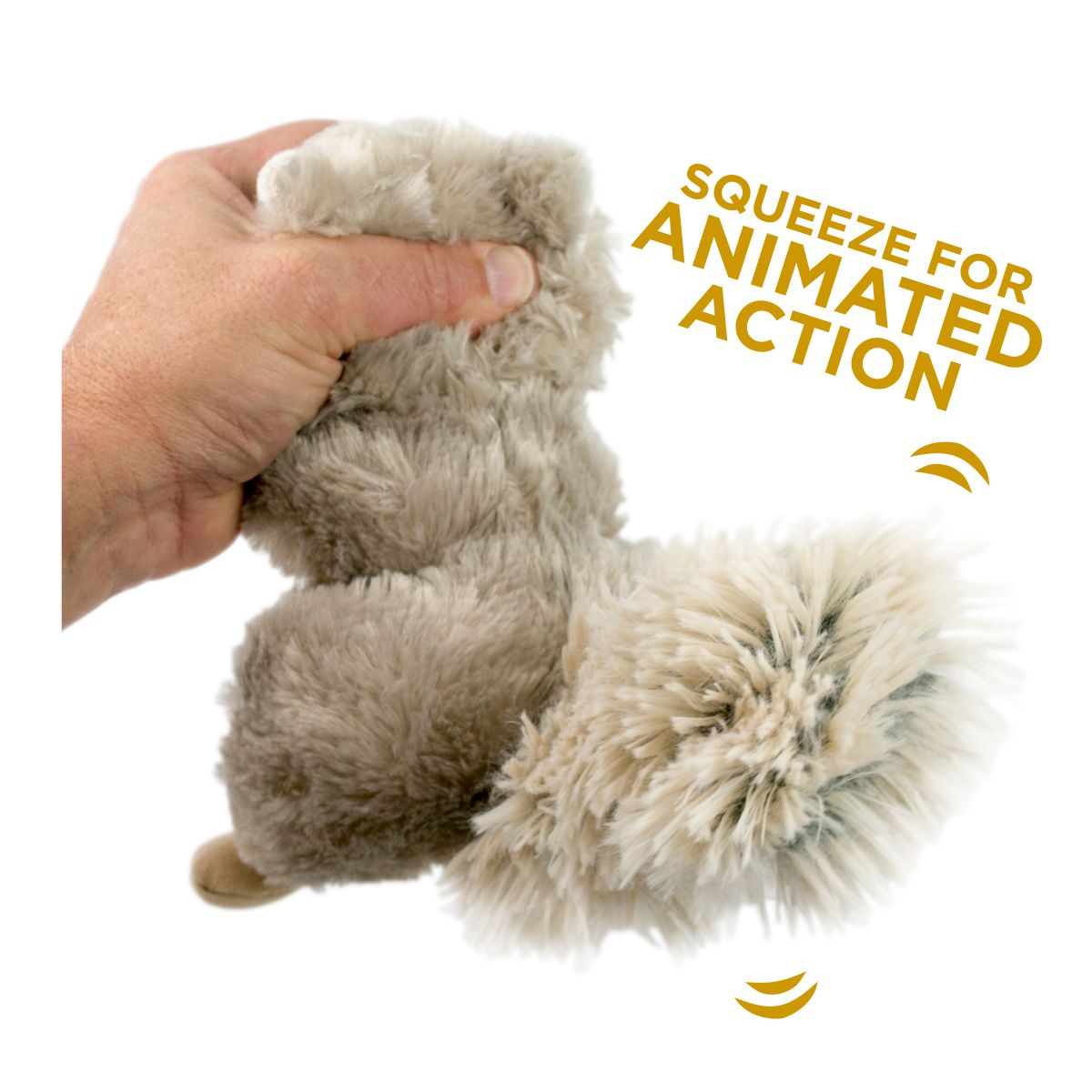Animated Squirrel Toy - Tall Tails