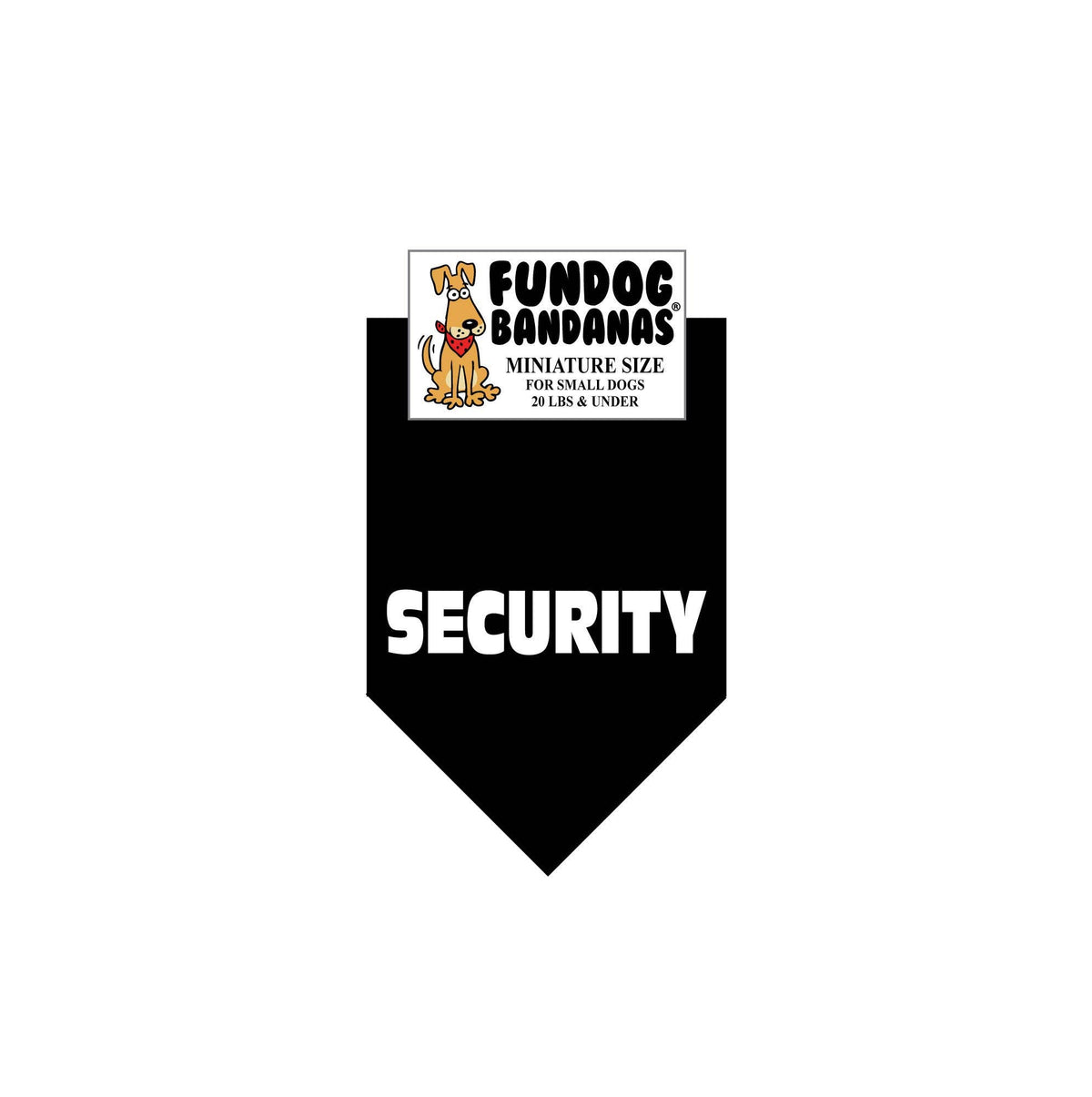 SECURITY Bandana for Dogs