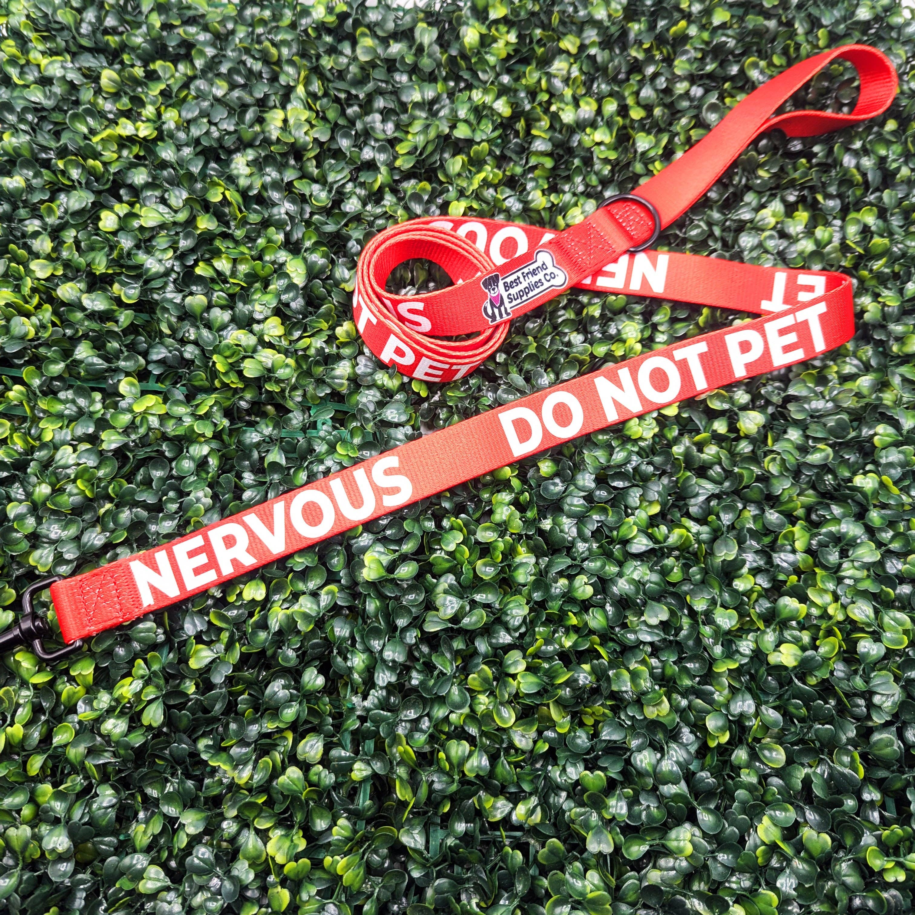 Nervous Do Not Pet Leash