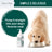 Vegan Omega-3 Skin and Coat Supplement for Dogs with Pump